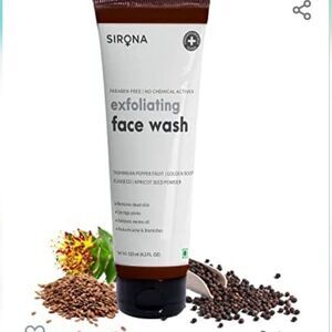 🔥clearance🔥 Sirona Natural Exfoliating Face Wash Facial Cleanser - Apricot